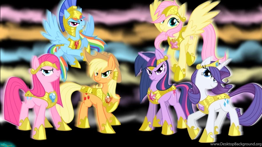 DeviantArt: More Like MLP:FiM NRG Mane 6 Desktop Backgrounds ...