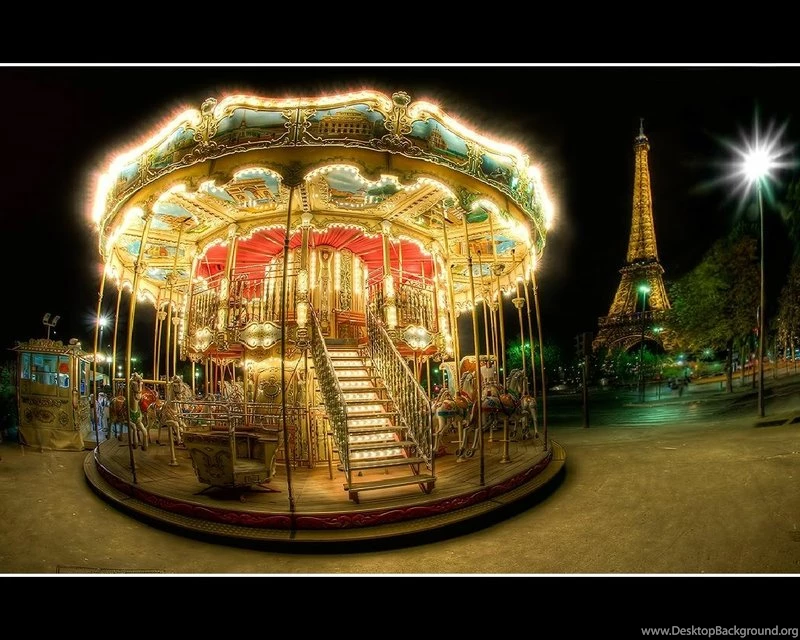 Carousel Fun Before The Storm – Entertainment Other HD Desktop ...
