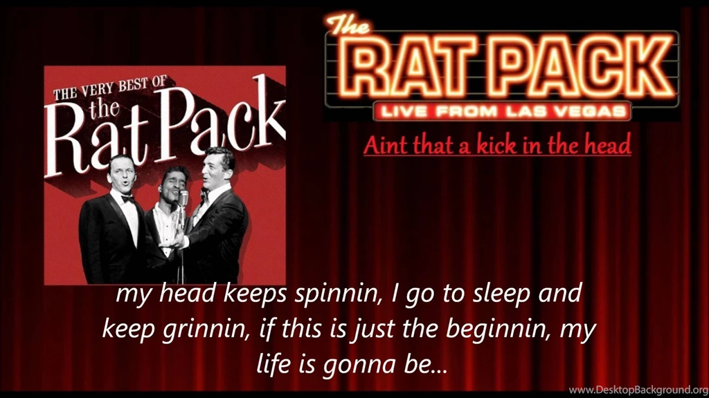 The Very Best Of The Rat Pack Dean Martin Ain't That A Kick In ...