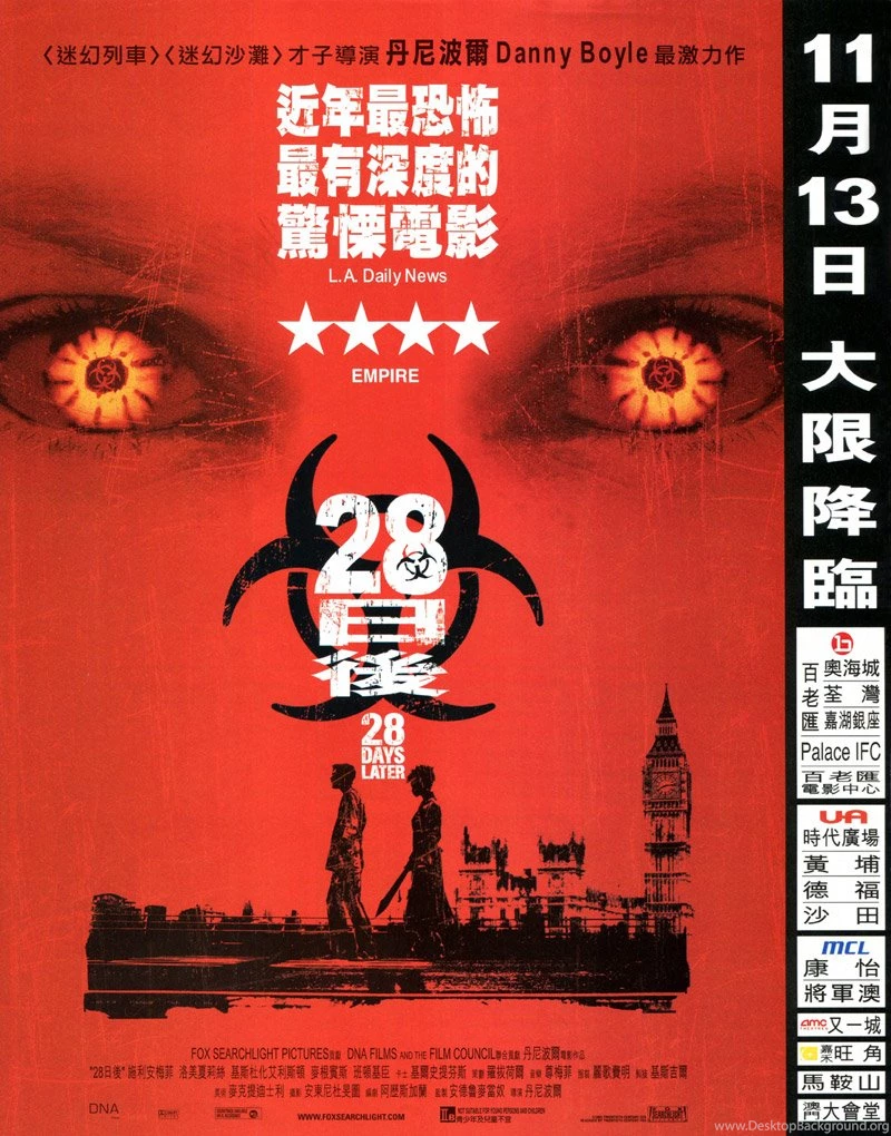 Movie Poster 28 Days Later
