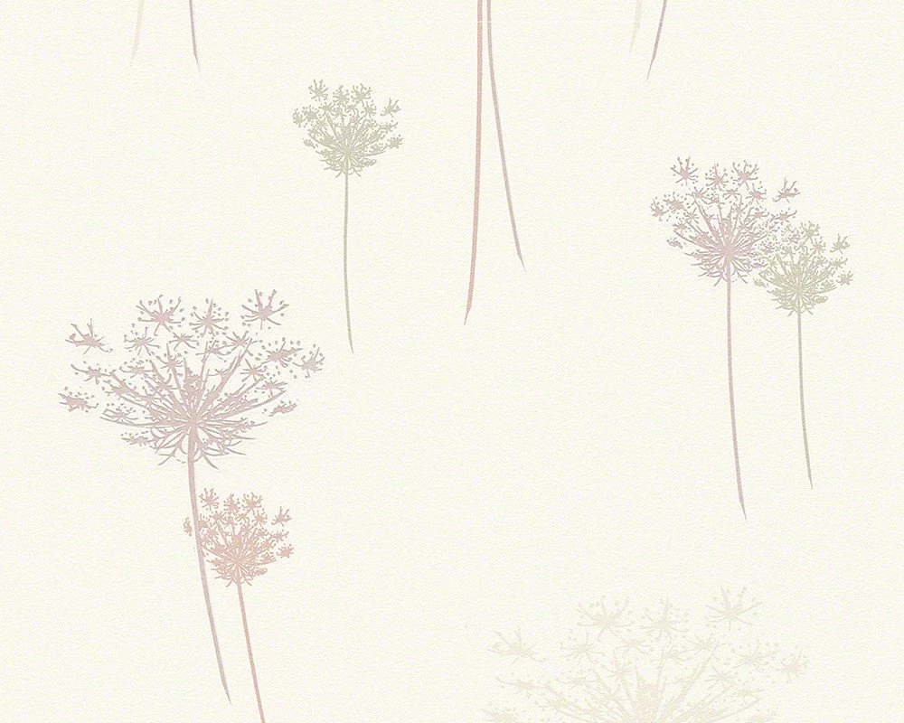 Flower Wallpapers In Beige And Cream Design By BD Wall