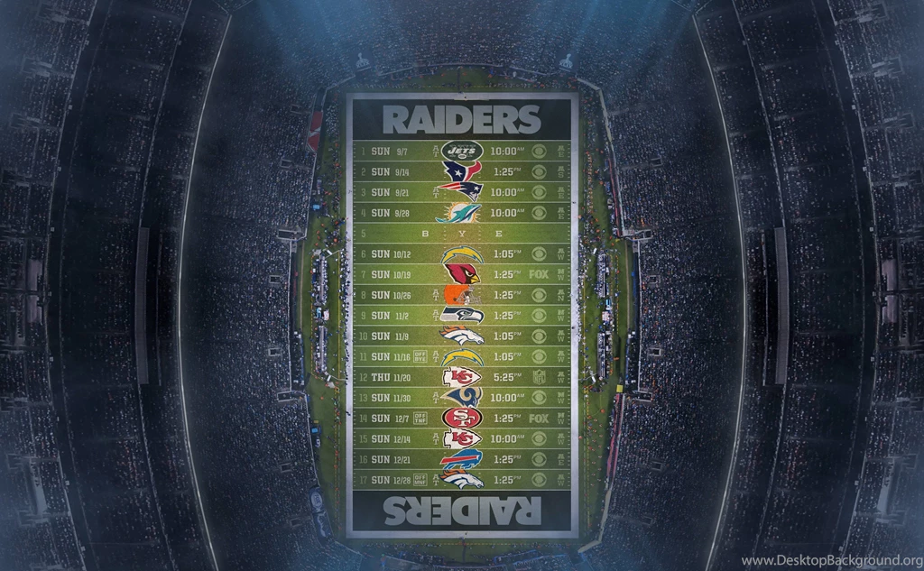 Justpict.com Oakland Raiders Schedule 2015 Wallpapers