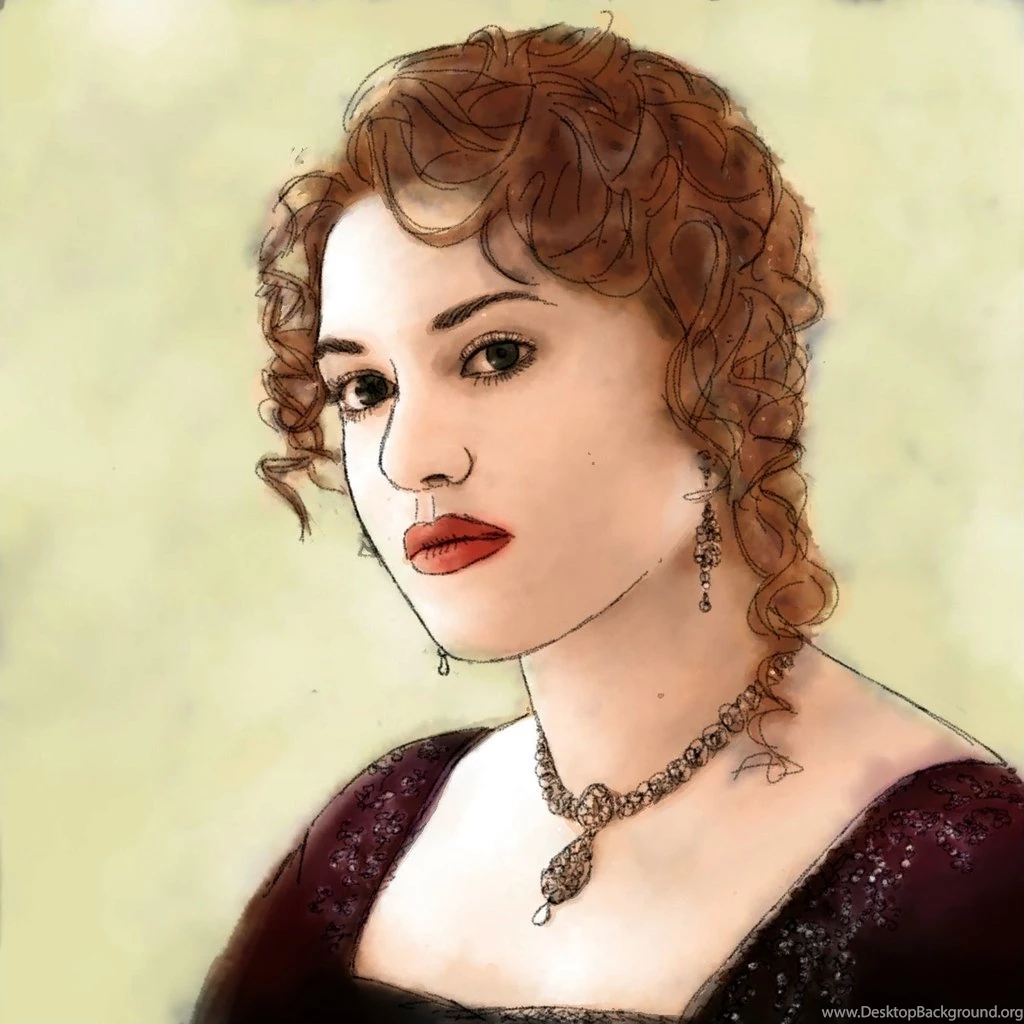 Kate Winslet Aka Rose In The Movie Titanic By Mandarine lechat On ...