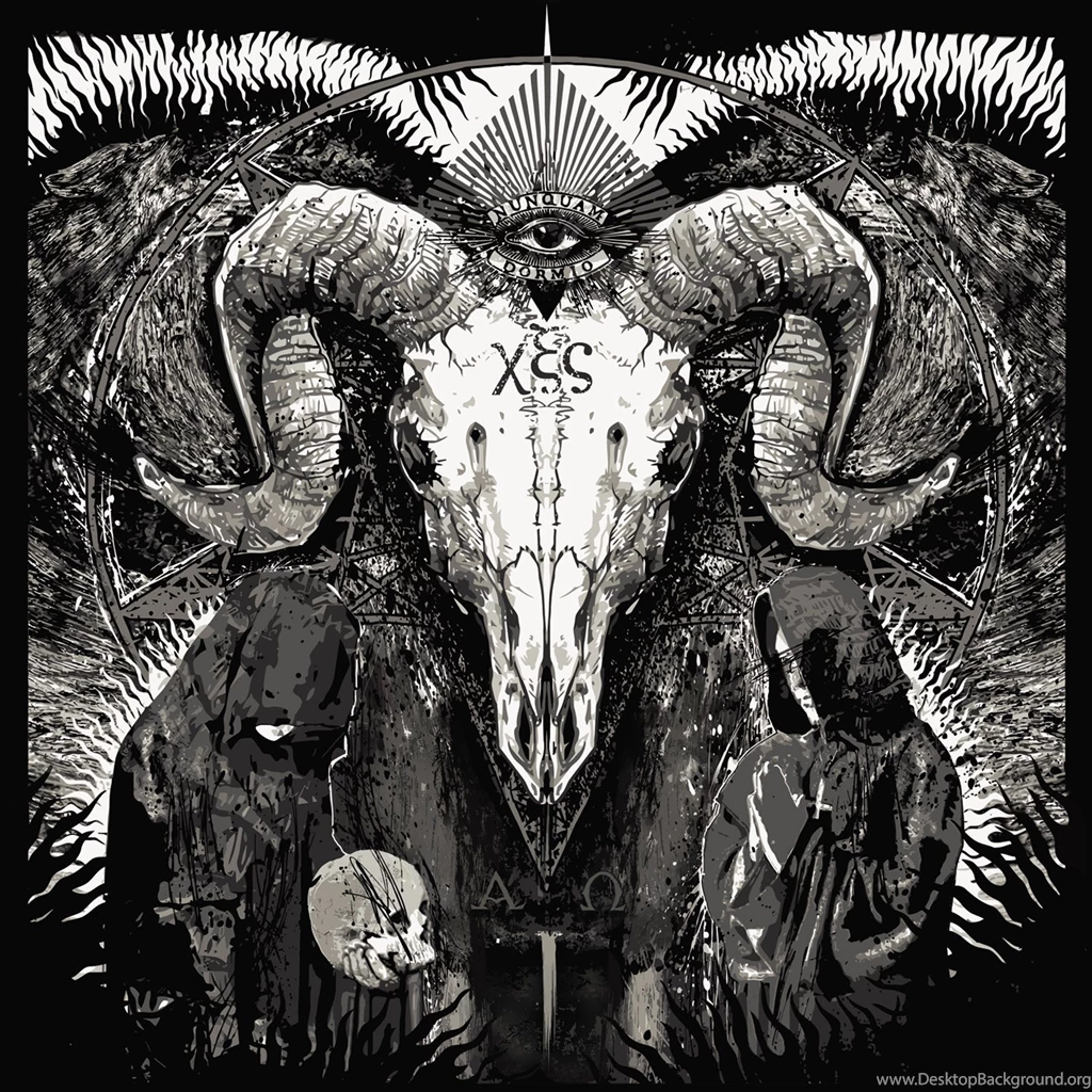 Satanic Dark Satan Skull Evil Occult Wallpapers