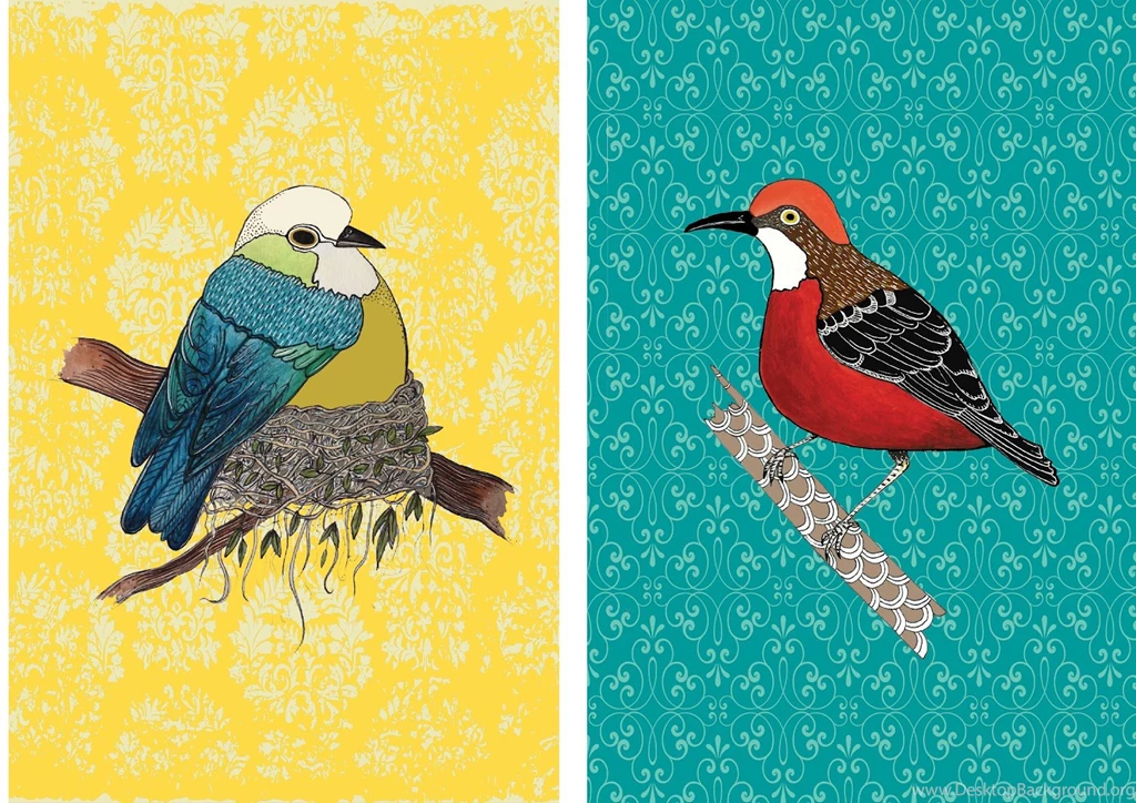 Trololo Blogg: Quirky Floral Wallpapers