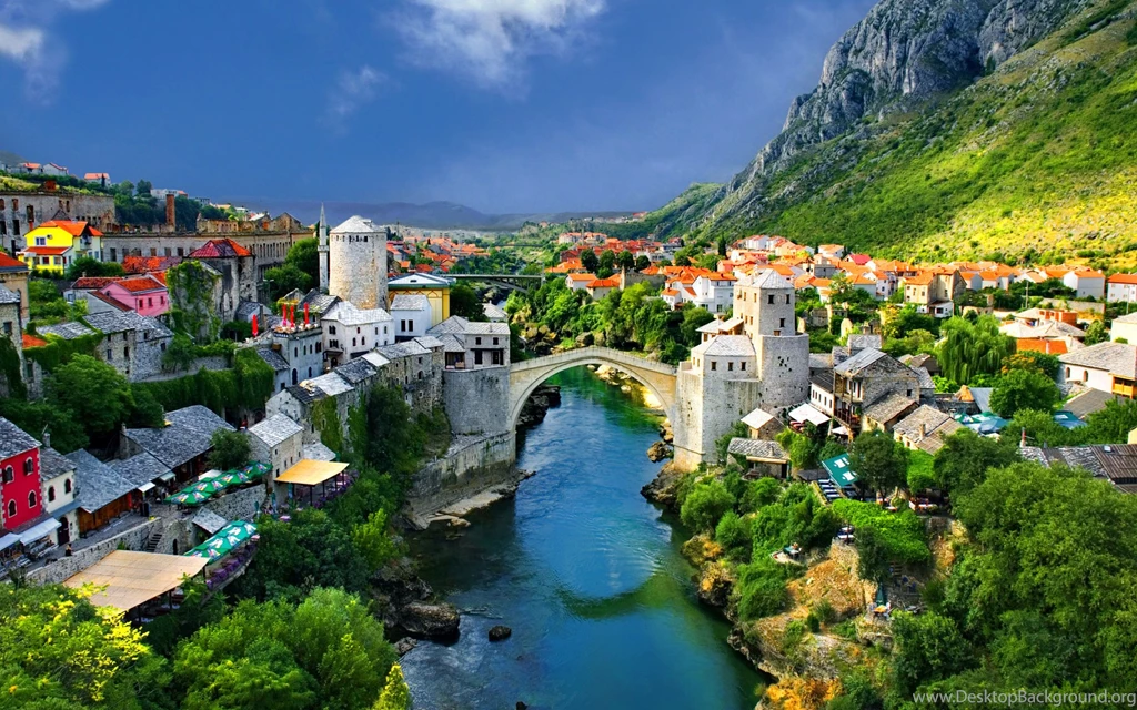 Mostar Is A City And Municipality In Bosnia And Herzegovina ...