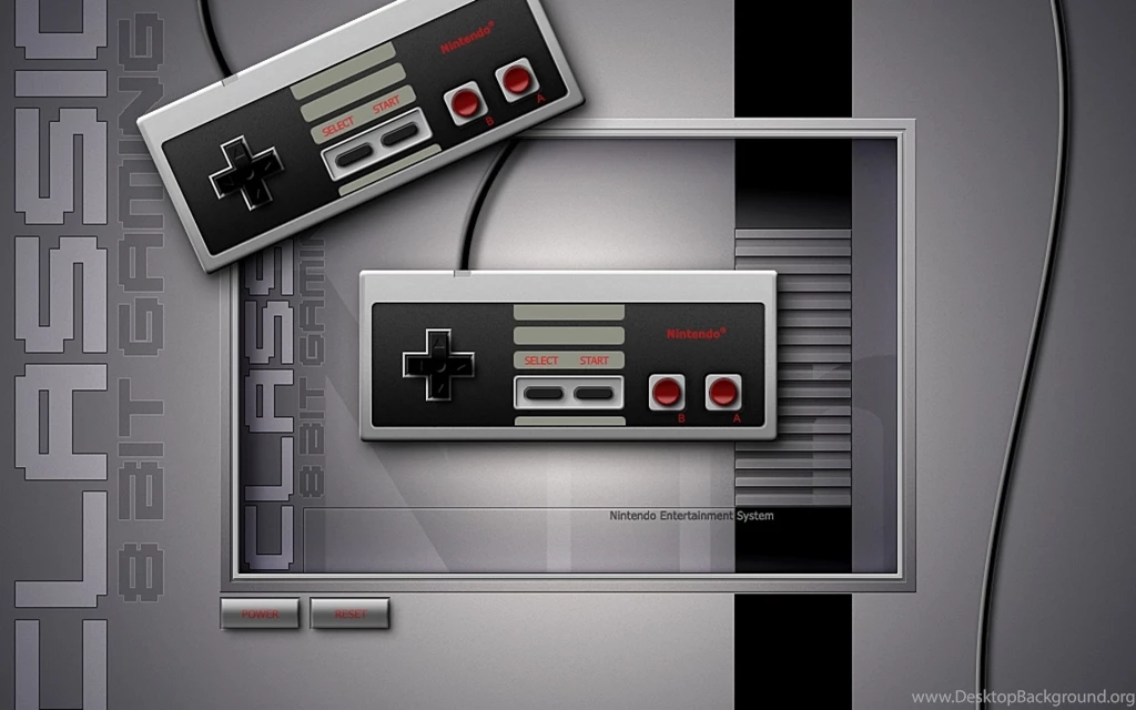 Nintendo Video Games Old School Gamepad Controllers Nes Wallpapers ...