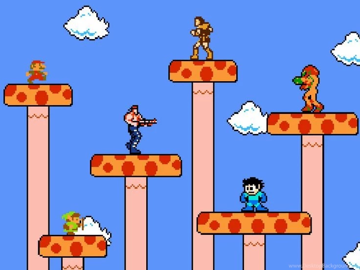 Wallpapers Of Super Mario Crossover From Www.Play.vg