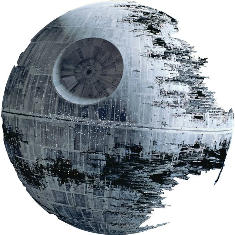 Star Wars Death Star II Giant Fathead Wall Graphic The Green Head