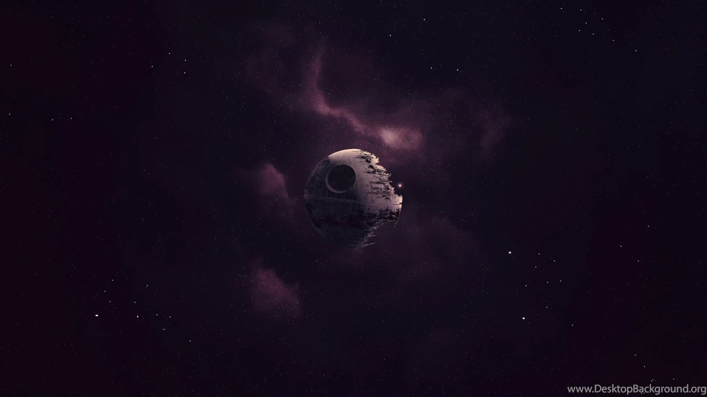 Star Wars, Death Star, Artwork, Space, Purple Wallpapers HD
