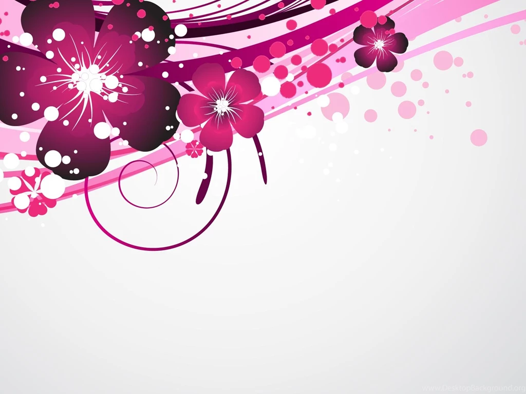 Purple Floral Design Backgrounds   Design   PPT Backgrounds