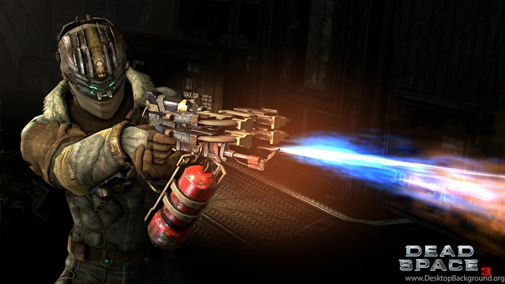 Full HD Wallpapers Dead Space 3 Flamethrower Armor Isaac Clarke ...