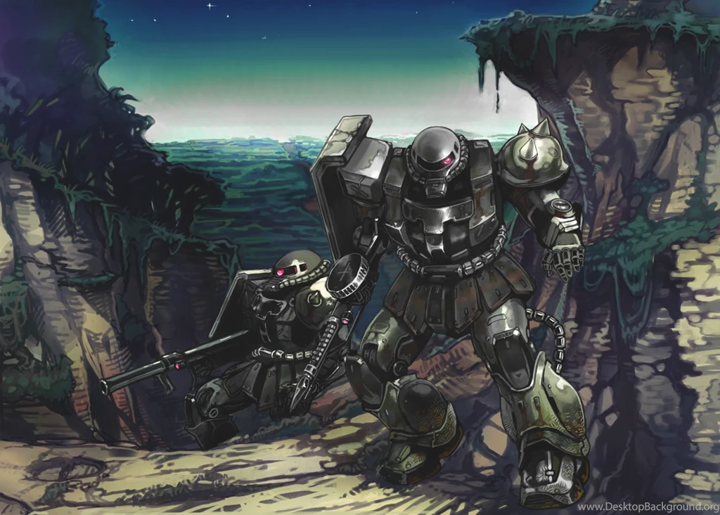Scorpenek Annihilator Droid (star Wars) VS Zaku 2 (gundam ...
