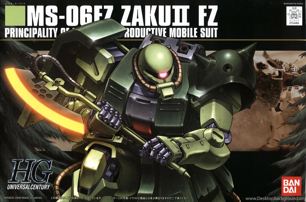 The Gallery For > Zaku 2 Art