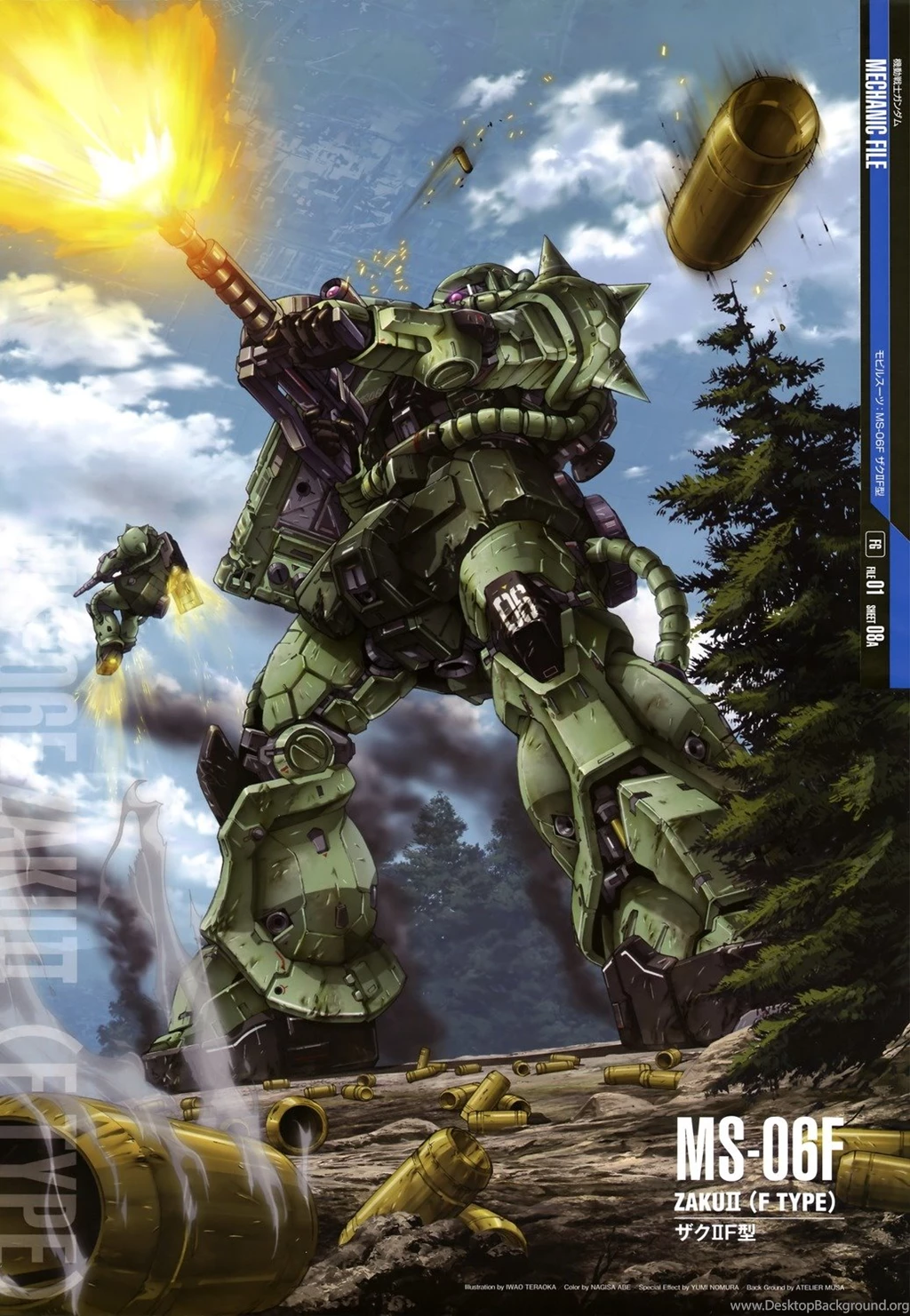 GUNDAM GUY: Mobile Suit Gundam Mechanic File Wallpapers Size ...