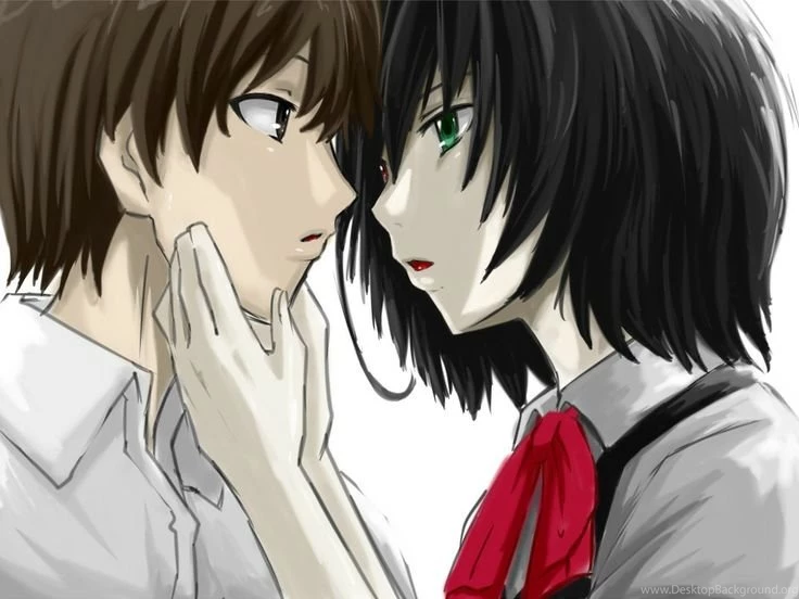 Another (anime Series) Misaki Mei Sakakibara Kouichi Fresh New Hd ...