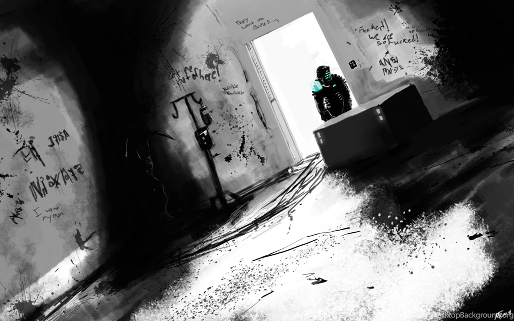 Grayscale Dead Space Google Skins, Grayscale Dead Space Google ...