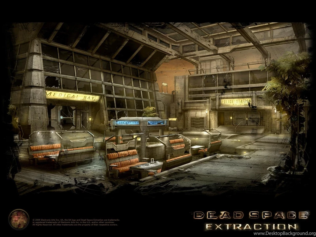 Dead Space Extraction Plaza Computer Backgrounds