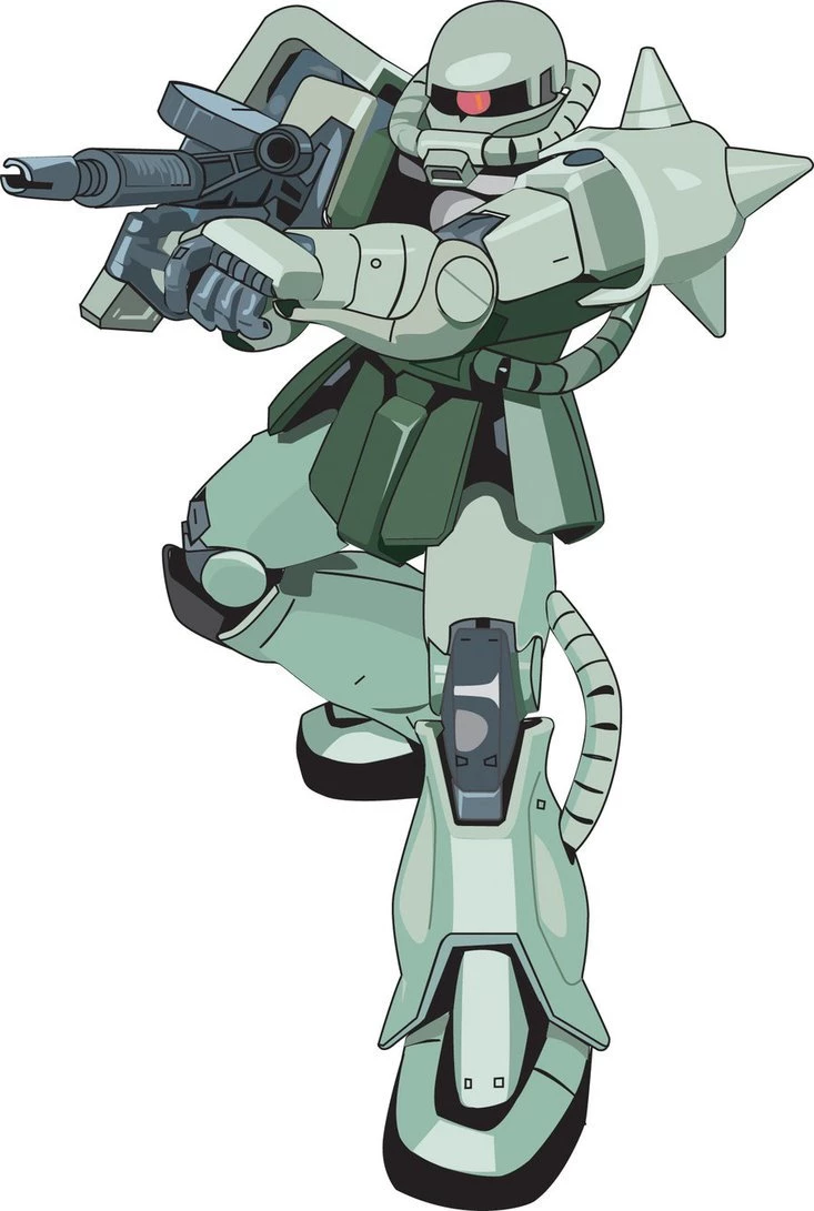 Illusrated Zaku II By AdemPrime On DeviantArt