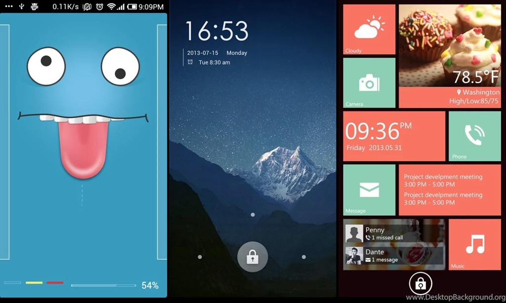 10 Lock Screen Replacement Apps For Your Android Smartphone