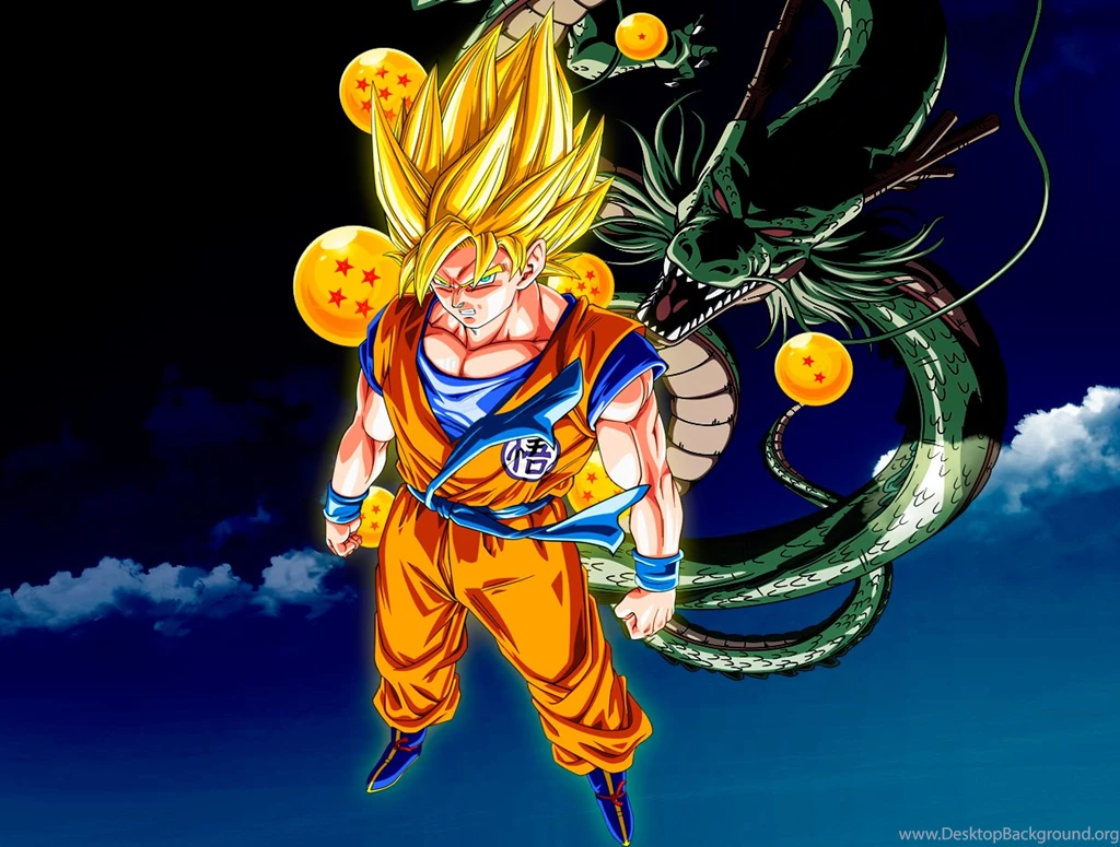 Son Goku Green Dragon Wallpapers For PC   Wallpapers HD