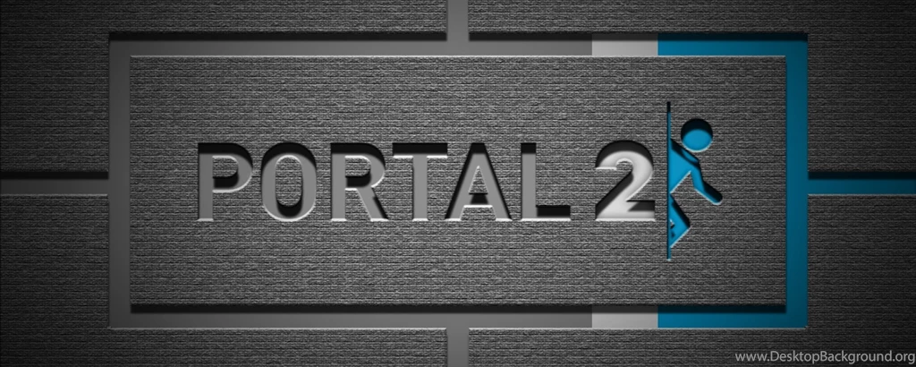Download Wallpapers 2560x1024 Portal 2, Background, Graphics ...