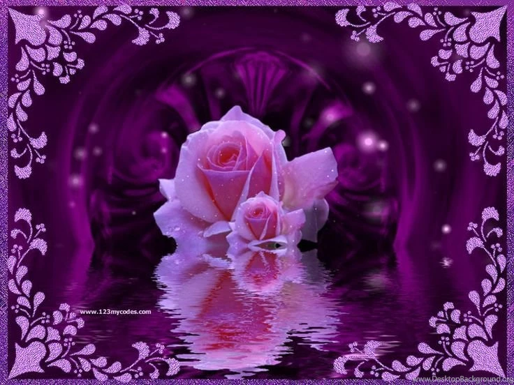 Purple Glitter Graphics