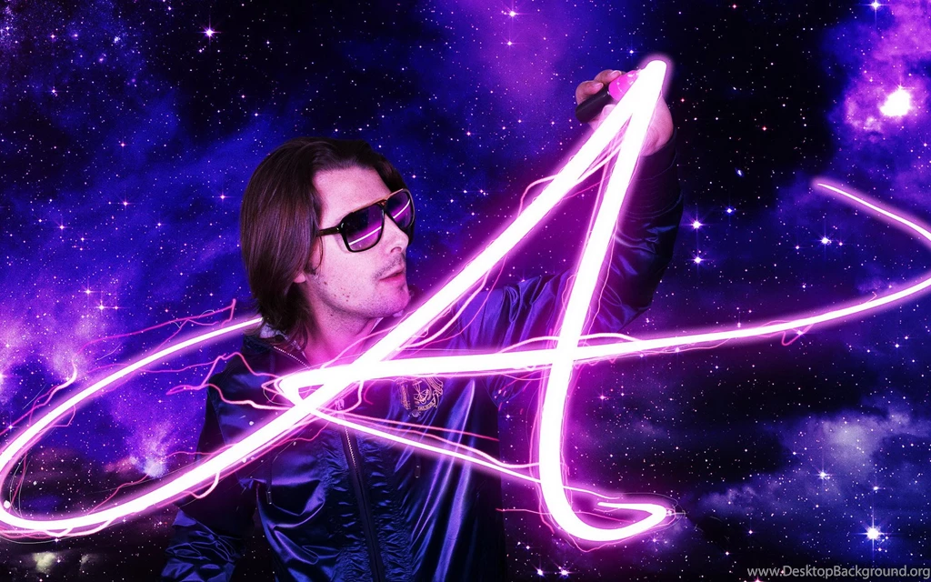 Axwell Hd Wallpapers Glow Your Letter Day At Work DJ Pictures ...