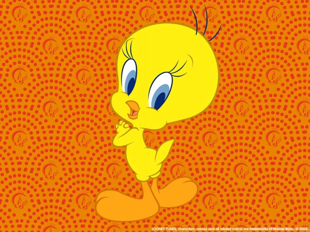 Wallpapers Tweety Free Download With Orange Background:Child ...