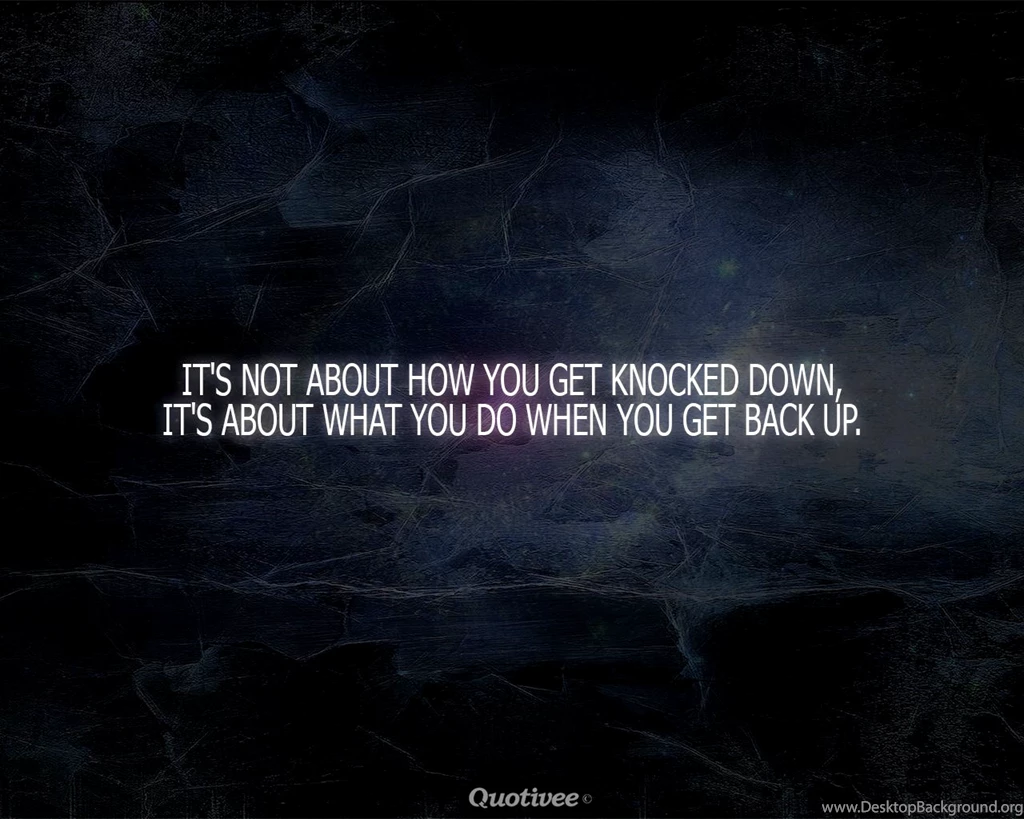 Knocked Down   Inspirational Quotes