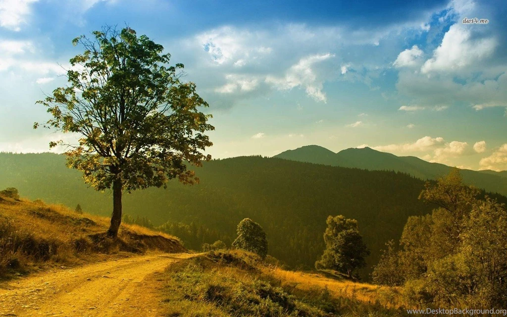 Over The Hills Wallpapers Nature Wallpapers