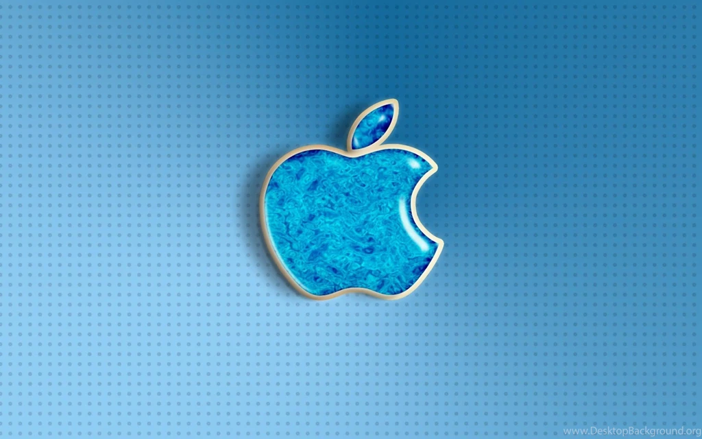 Blue Apple Logo Computer Wallpapers