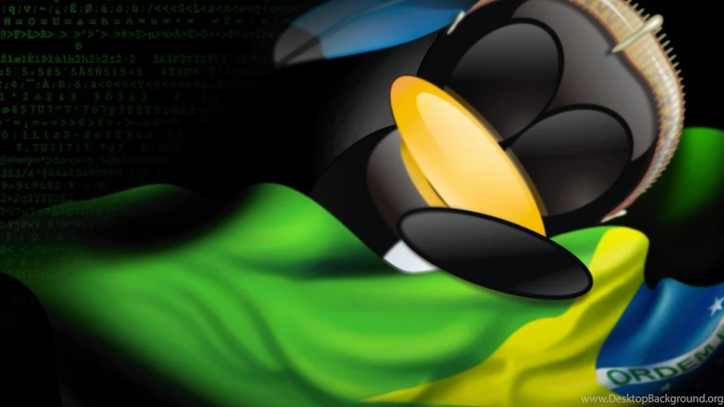 Wallpapers Unix Sleeping Tux Backgrounds Free Hd 1366x768 ...
