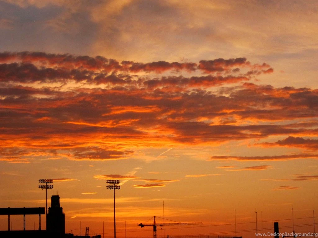 University Of Texas Tower At Sunset
