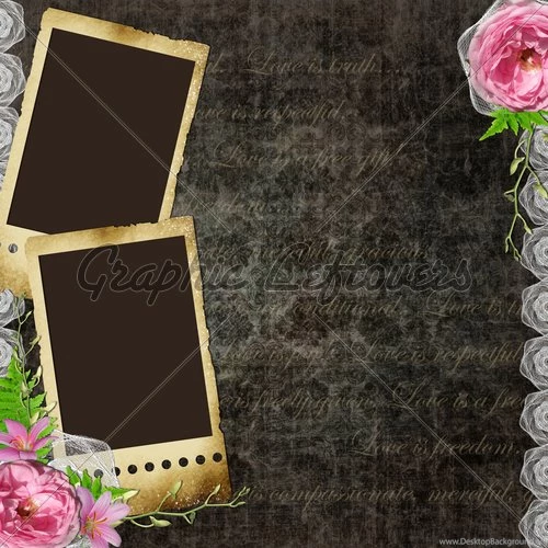 Vintage Backgrounds With Frames For Photos And... · GL Stock Images