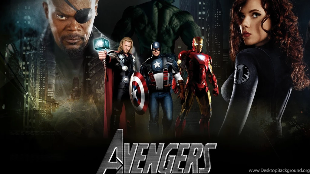 The Avengers, Five Super Heroes Wallpapers