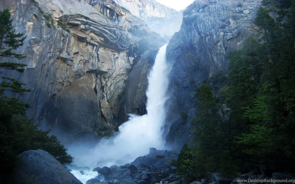 Waterfalls Free Wallpapers   Yosemite Falls Wallpapers   HD ...