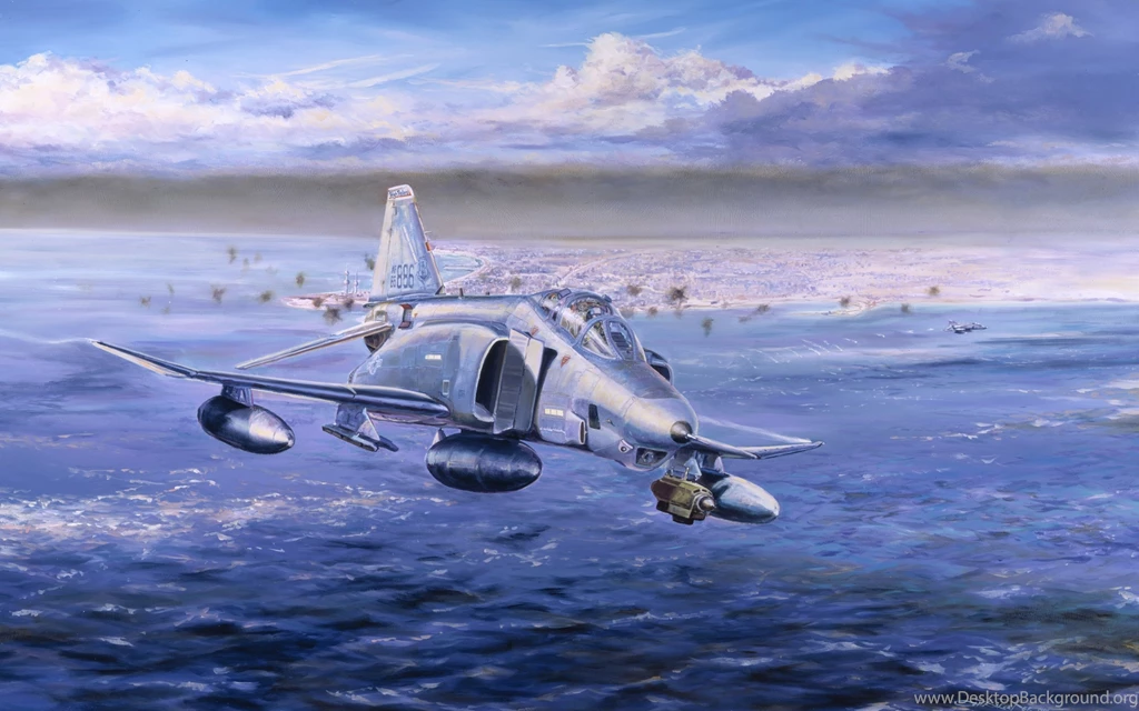 F 4 Fighter Jet Bomber Phantom Airplane Plane Military (75 ...