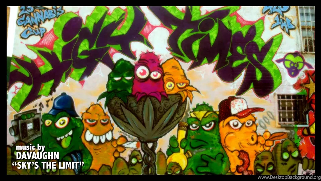 HIGH TIMES Cannabis Cup Graffiti Mural For Issue 420 By Phetus ...