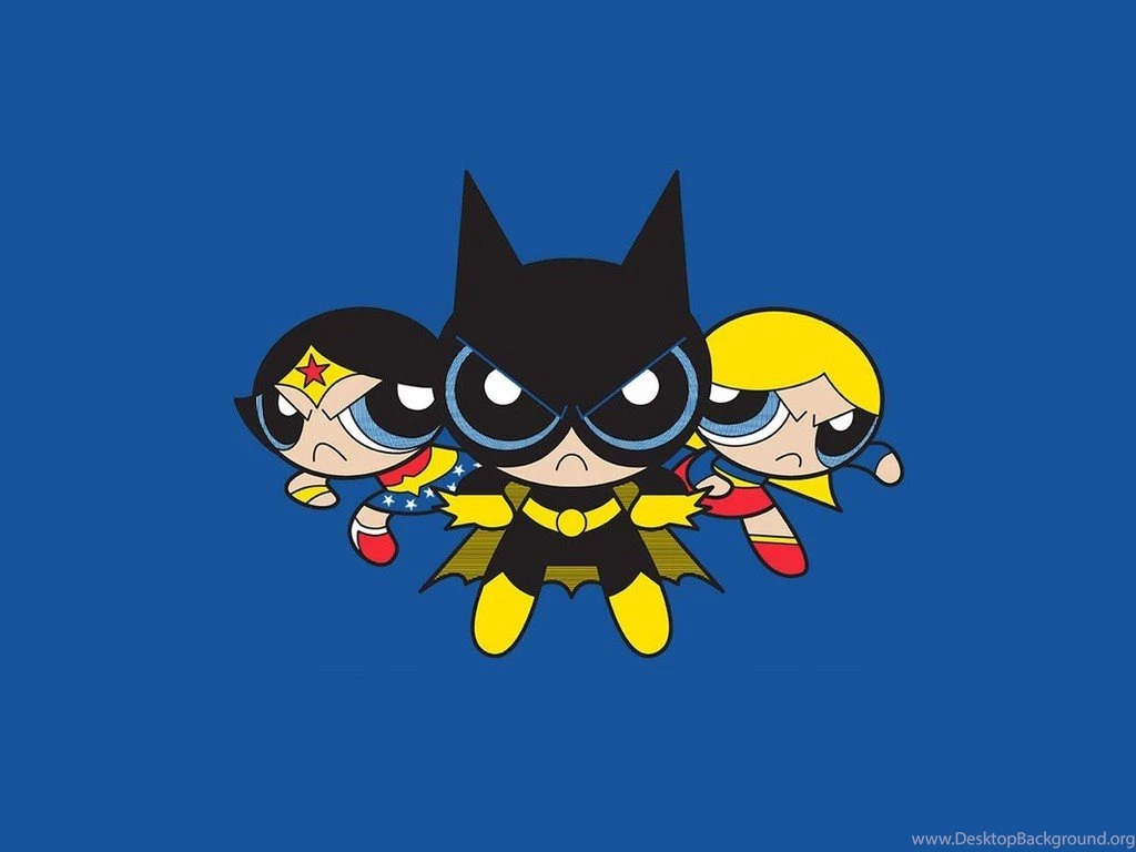 Dc Powerpuff Girls Batgirl Supergirl Wonder Woman Wallpapers ...