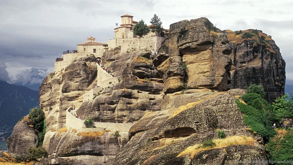 1366x768 Meteora   Greece Desktop PC And Mac Wallpapers