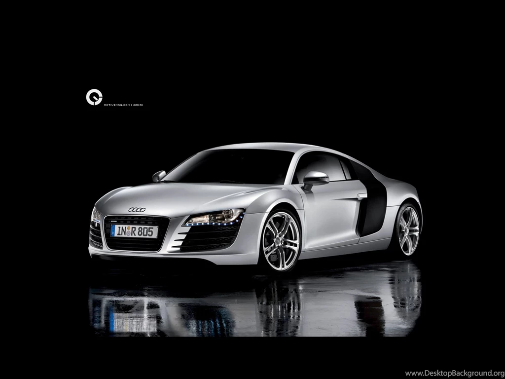 White Audi On A Black Backgrounds Wallpapers And Images ...