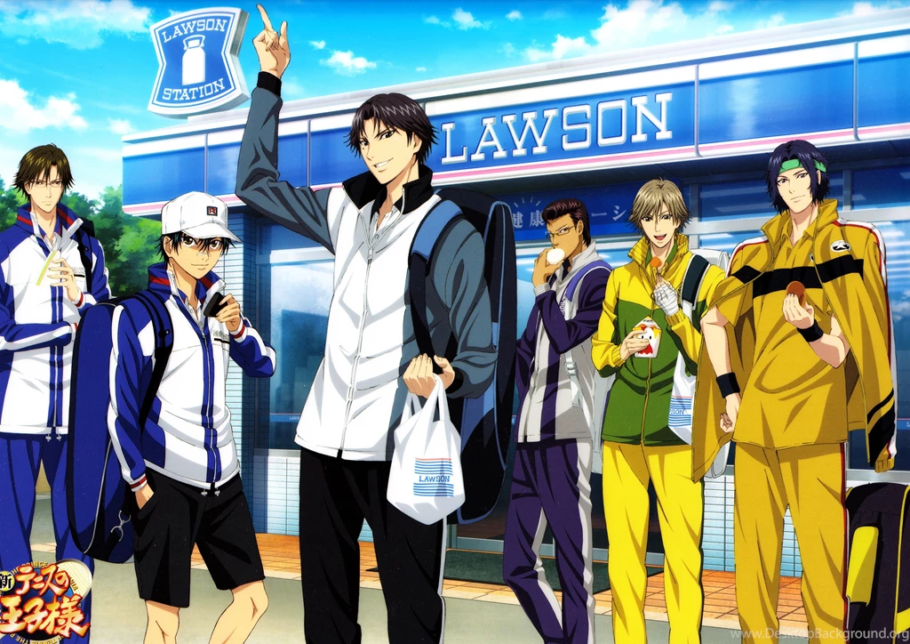 Anime Guys Group Prince Of Tennis Series Ryoma Echizen Character ...
