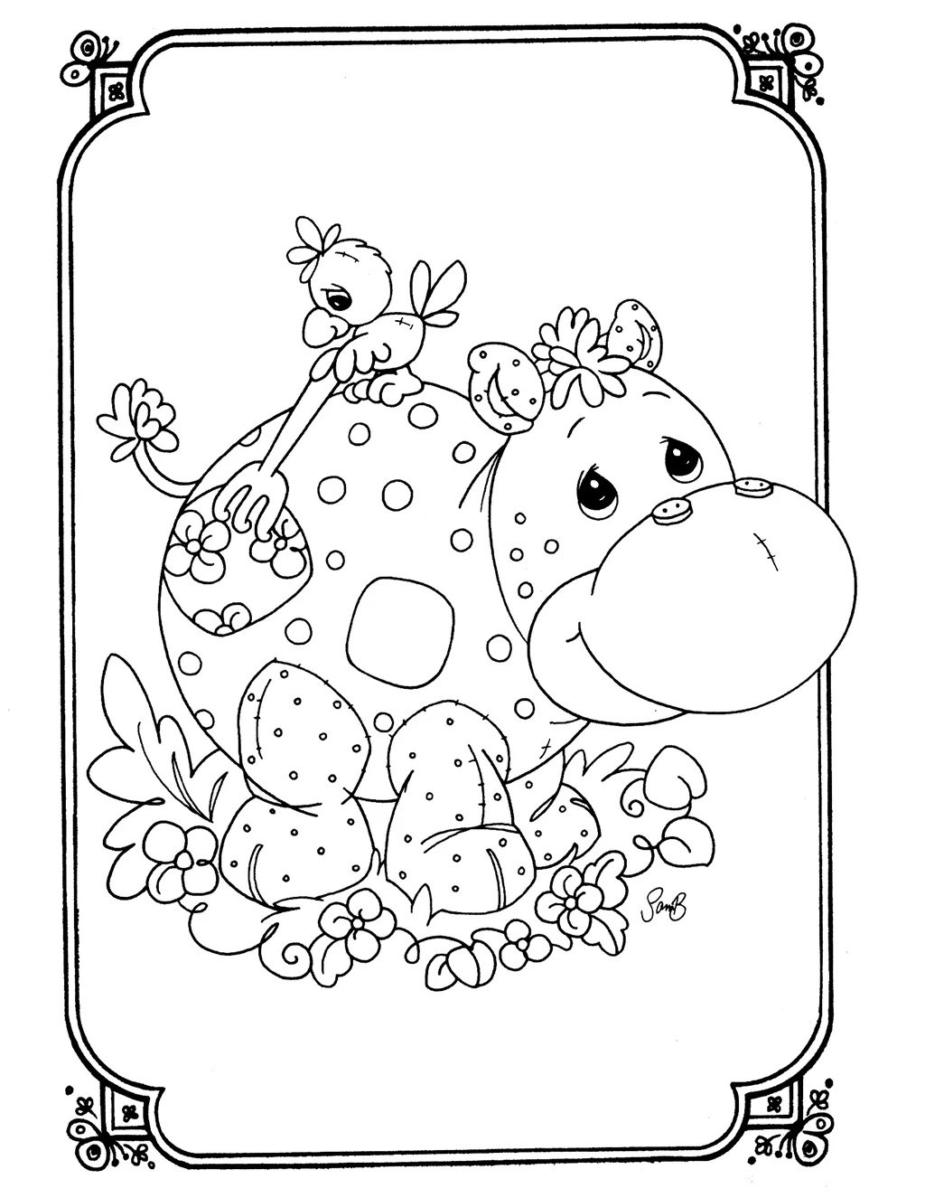 Free Coloring Pages Of All Precious Moments   Mcoloring