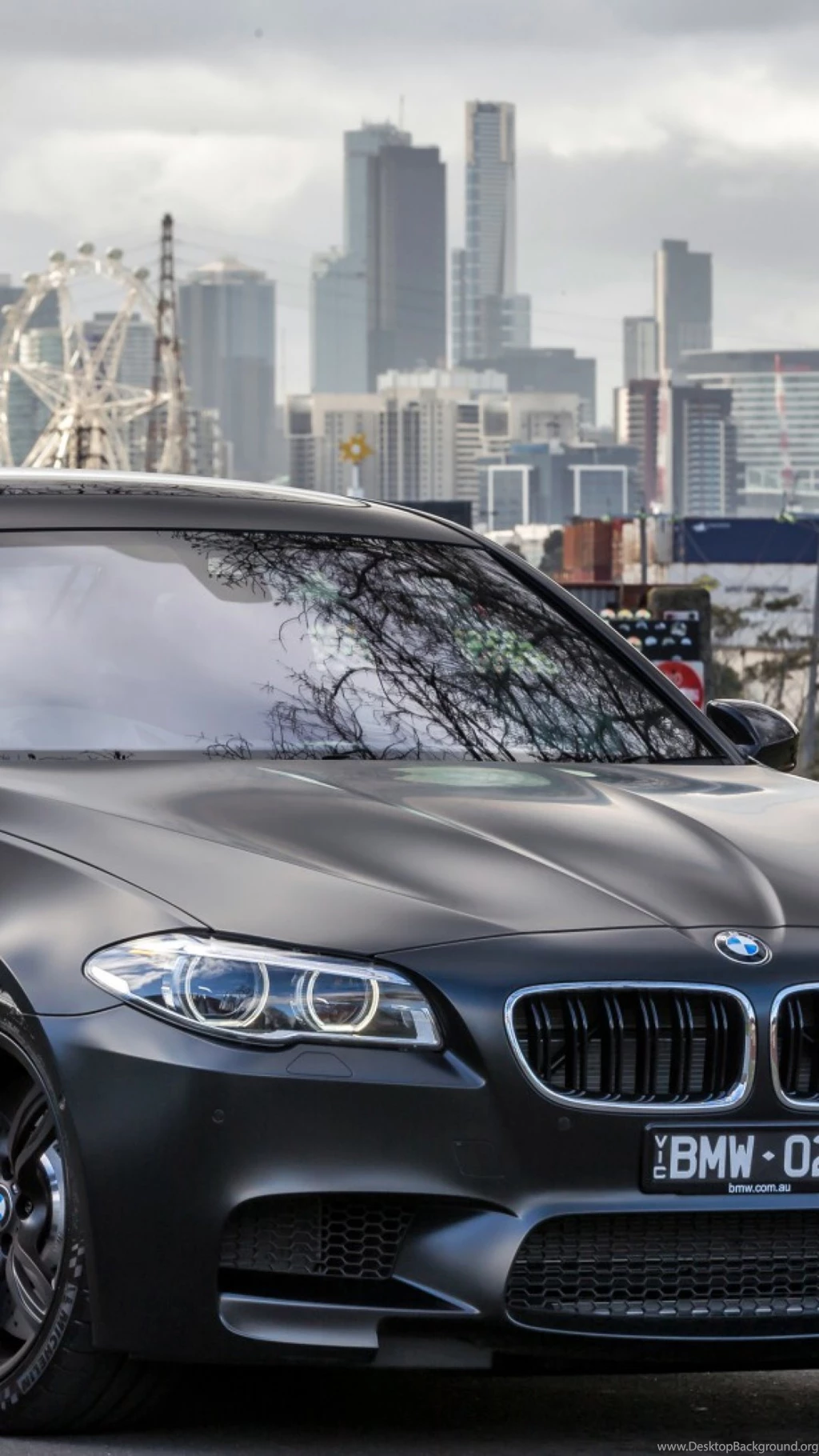 Download Wallpapers 1080x1920 Bmw, M5, Black, Side View Sony Xperia ...