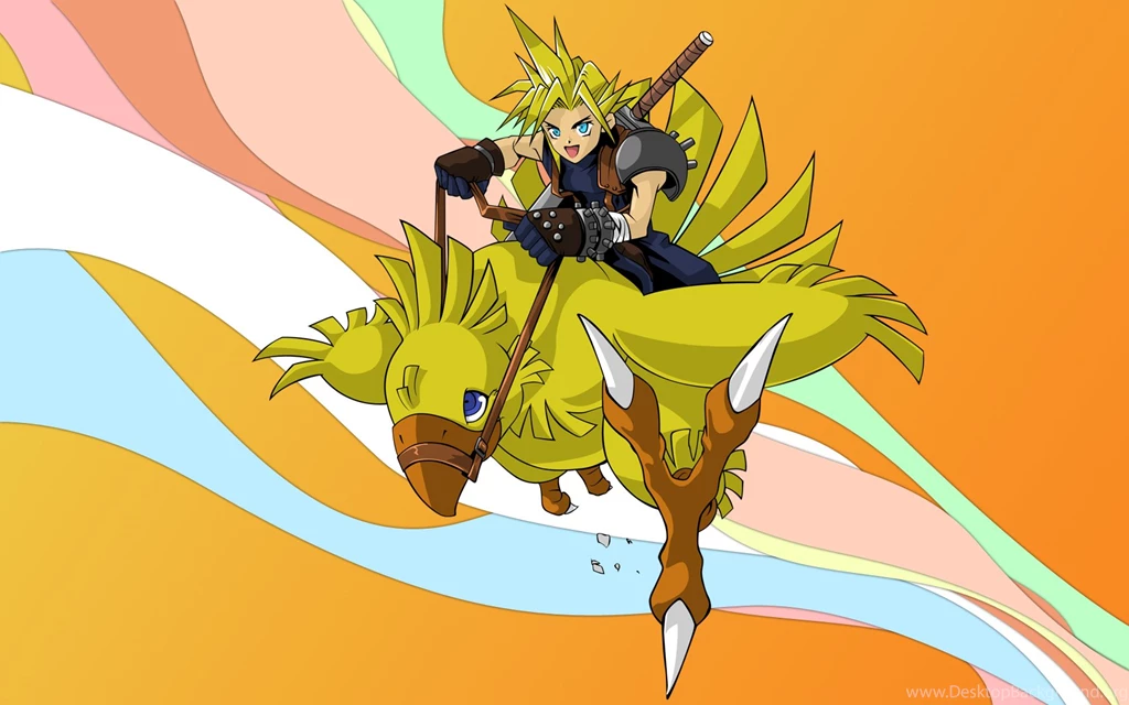 Cloud And Chocobo By Joeadonis On DeviantArt