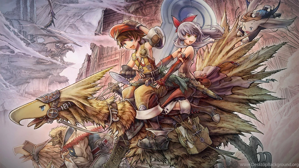 Final fantasy chocobo riding wallpapers • Load The Game