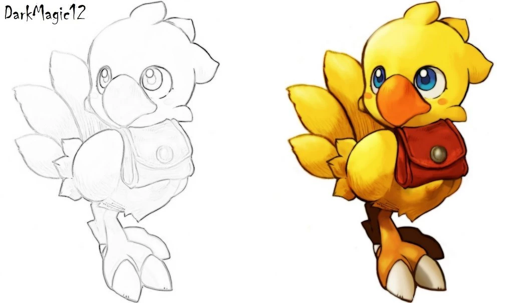 Chocobo By DarkMagic12 On DeviantArt