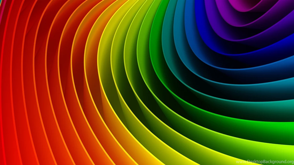 Rainbow Art 3d Backgrounds Wallpapers