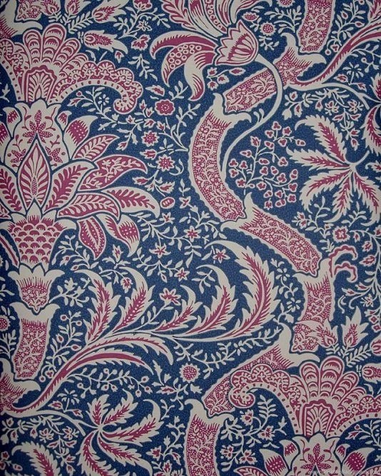 Blue And Red Indian Wallpapers By Sanderson